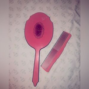 Vintage Dupont Mirror and comb